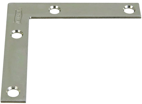 National Hardware 117BC Series N266-528 Corner Brace, 3 in L, 1/2 in W, 3 in H, Steel, Zinc, 0.07 Thick Material, Pack of 40