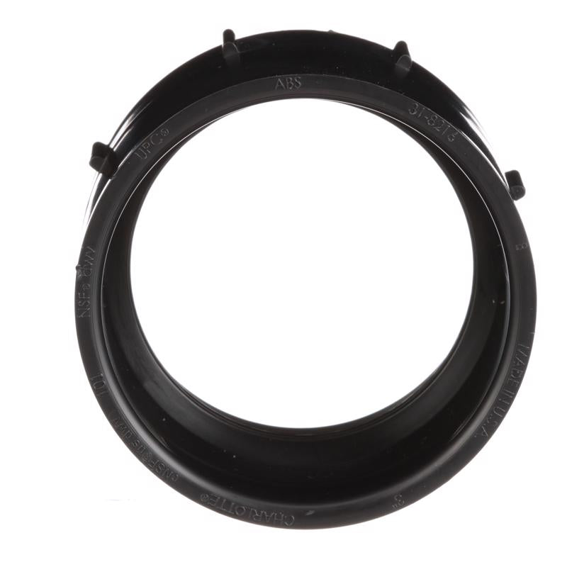 Charlotte Pipe 3 in. Hub X 3 in. D FPT ABS Adapter