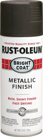 Rust-Oleum 7713830 Rust Preventative Spray Paint, 11 oz Can, 4 to 6 sq-ft Coverage Area, Oil Base, Metallic, Dark Bronze
