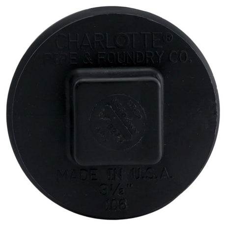 Charlotte Pipe 3 in. MPT X 3 in. D ABS Plug