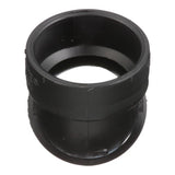 Charlotte Pipe 1-1/2 in. Hub X 1-1/2 in. D Hub ABS 60 Degree Elbow