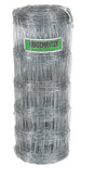 Rangemaster 6654 Series Field Fence, 6 in, 32 in H, 330 ft L, 12 ga ga, Steel, Galvanized