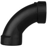 Charlotte Pipe 2 in. Hub X 2 in. D Hub ABS 90 Degree Elbow