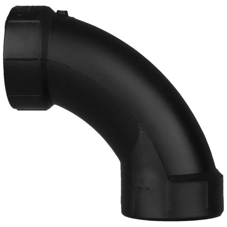 Charlotte Pipe 2 in. Hub X 2 in. D Hub ABS 90 Degree Elbow