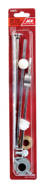 Ace N/A in. Chrome Nickel Sink Drain Rod and Strap