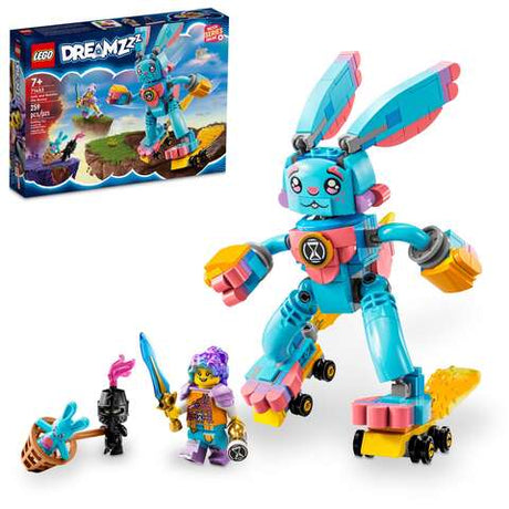 LEGO Dreamzzz Izzie and Bunchu Bunny Toy Multicolored 259 pc, Pack of 4