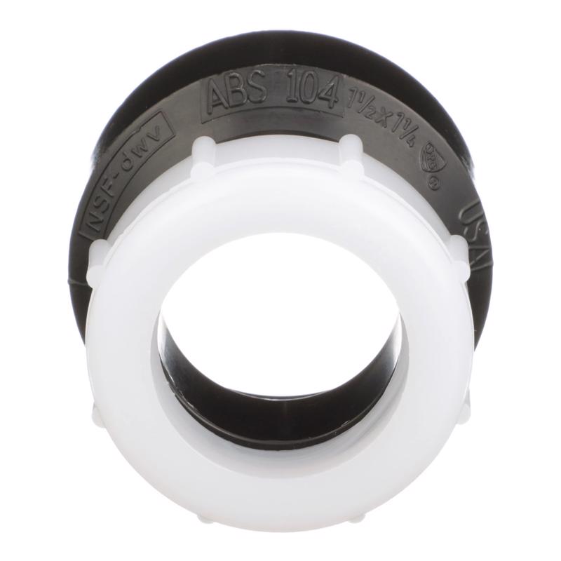 Charlotte Pipe 1-1/2 in. MPT X 1-1/4 in. D Spigot ABS Trap Adapter