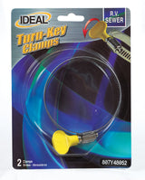 Ideal Tridon 2-1/2 in. 3-1/2 in. 48 Hose Clamp Stainless Steel Turn Key, Pack of 10