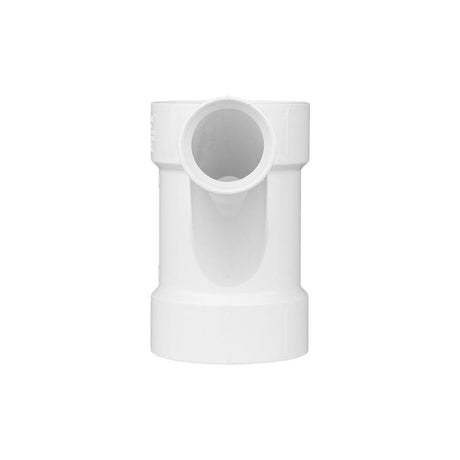 Charlotte Pipe Schedule 40 4 in. Hub X 4 in. D Hub PVC Long Turn Wye 1 pk