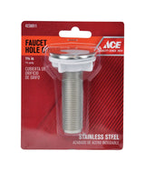 Ace 1-3/4 in. D X 1-3/4 in. L Stainless Steel Sink Hole Cover