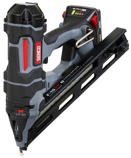 Senco 10L0001N Nailer, Battery Included, 18 V, 110 Magazine, 34 deg Collation, 15 ga Nail, DA Style Nail Fastener