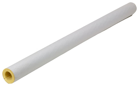 Frost King F12X Tubular Pipe Cover, 3 ft L, Fiberglass, White, 1 in Pipe