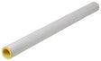 Frost King F13X Tubular Pipe Cover, 3 ft L, Fiberglass, White, 1-1/4 in Pipe