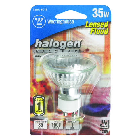 Westinghouse 35 W MR16 Floodlight Halogen Bulb 180 lm White 1 pk