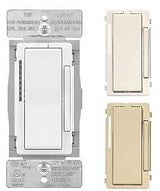 Eaton WFD30-C2-SP-L Smart Dimmer Switch, 1-Pole, 3-Way, 120 VAC, 60 Hz, Wi-Fi, Light Almond/Ivory/White