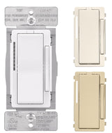 Eaton WFD30-C2-SP-L Smart Dimmer Switch, 1-Pole, 3-Way, 120 VAC, 60 Hz, Wi-Fi, Light Almond/Ivory/White