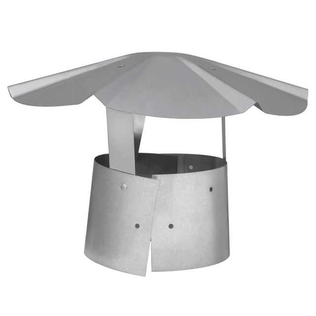 Imperial 4 in. Galvanized Steel Chimney Cap, Pack of 4