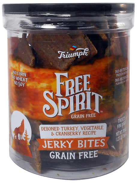 Triumph 944 Jerky Bite, Turkey Flavor, 20 oz Bag Pack of 6