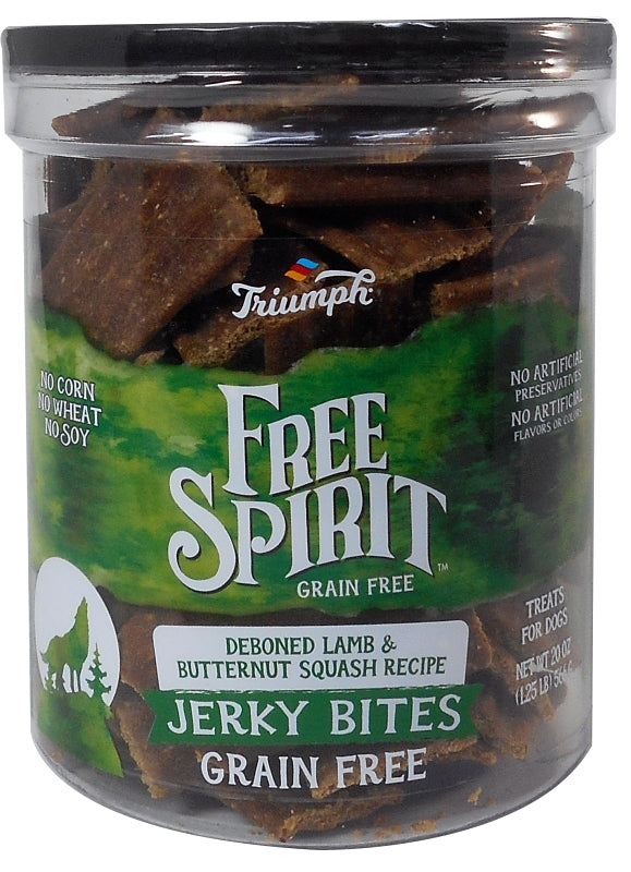 Triumph 948 Jerky Bite, Lamb Flavor, 20 oz Bag Pack of 6