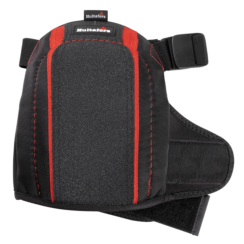 Hultafors HT5224 Heavy-Duty Flooring Kneepads with Layered Gel, Foam/Neoprene Pad, Buckle