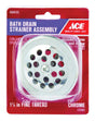 Ace 1-1/4 in. Chrome Chrome Shower Drain Strainer