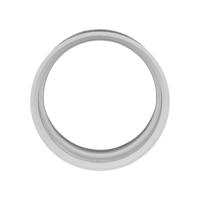 Charlotte Pipe Schedule 40 3 in. Hub X 3 in. D Hub PVC Coupling 1 pk