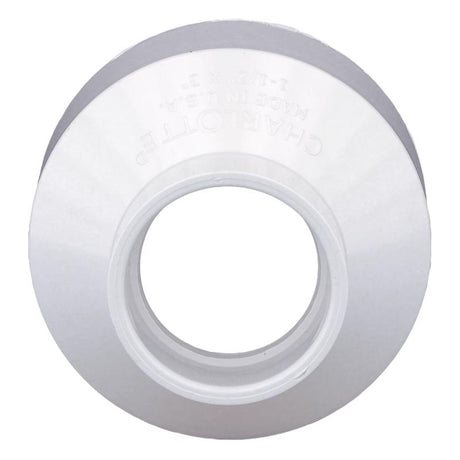 Charlotte Pipe Schedule 40 1-1/2 in. Hub X 3 in. D Hub PVC Reducing Coupling 1 pk