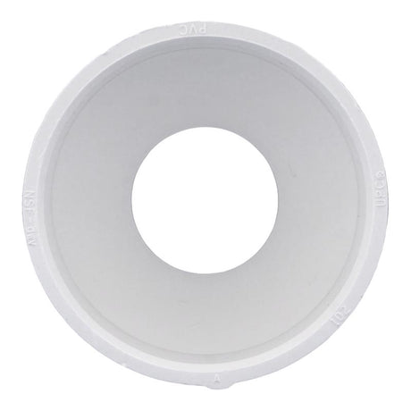 Charlotte Pipe Schedule 40 1-1/2 in. Hub X 3 in. D Hub PVC Reducing Coupling 1 pk