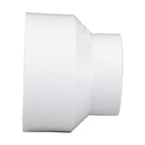 Charlotte Pipe Schedule 40 2 in. Hub X 3 in. D Hub PVC Reducing Coupling 1 pk