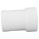 Charlotte Pipe 2 in. Hub X 2 in. D Spigot PVC Pipe Adapter 1 pk