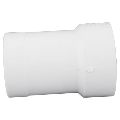 Charlotte Pipe 2 in. Hub X 2 in. D Spigot PVC Pipe Adapter 1 pk
