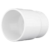 Charlotte Pipe 3 in. Hub X 4 in. D Spigot PVC Pipe Adapter 1 pk