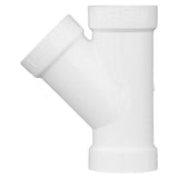 Charlotte Pipe Schedule 40 2 in. Hub X 2 in. D Hub PVC Wye 1 pk