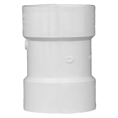 Charlotte Pipe Schedule 40 3 in. Hub X 3 in. D Hub PVC Sanitary Tee 1 pk