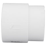 Charlotte Pipe Schedule 40 3 in. Hub X 3 in. D Hub PVC Pipe Adapter 1 pk