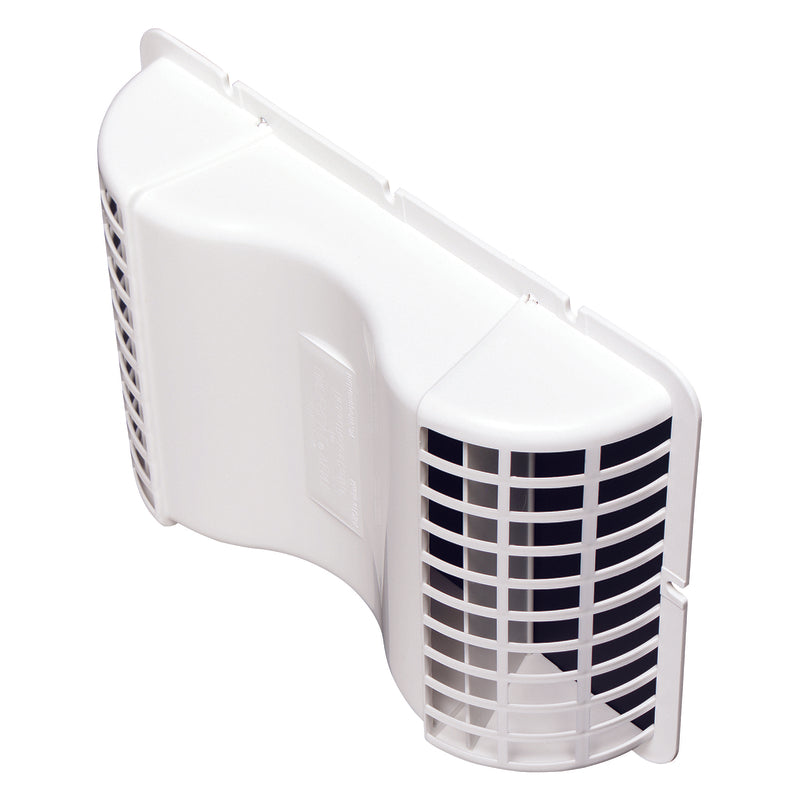 Deflect-O White Plastic Eave Vent