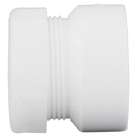 Charlotte Pipe Schedule 40 1-1/2 in. Hub X 1-1/2 in. D Slip PVC Pipe Adapter 1 pk