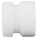 Charlotte Pipe Schedule 40 1-1/2 in. Hub X 1-1/2 in. D Slip PVC Pipe Adapter 1 pk