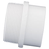 Charlotte Pipe Schedule 40 1-1/2 in. Spigot X 1-1/2 in. D PVC Trap Adapter 1 pk