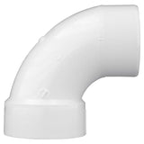 Charlotte Pipe Schedule 40 3 in. Hub X 3 in. D Spigot PVC 90 Degree Street Elbow 1 pk