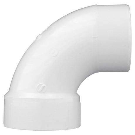 Charlotte Pipe Schedule 40 3 in. Hub X 3 in. D Spigot PVC 90 Degree Street Elbow 1 pk