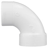 Charlotte Pipe Schedule 40 3 in. Hub X 3 in. D Spigot PVC 90 Degree Street Elbow 1 pk