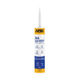 APOC AP-264 Series AP-2649 Elastomeric Roof Patch, White, Liquid, 10.1 oz, Tube, Pack of 12