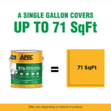 APOC AP-5761 Premium Roof Coating, White, 1 gal, Liquid, Pack of 4