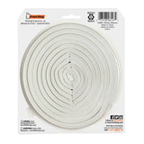 Frost King V28WA Weatherseal Tape, 3/8 in W, 17 ft L, EPDM Rubber, White