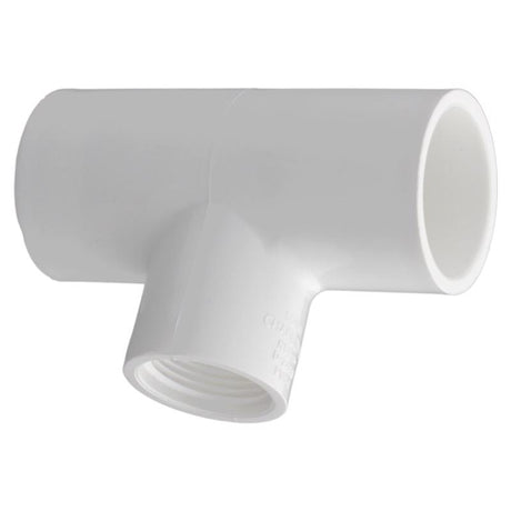 Charlotte Pipe Schedule 40 1 in. Slip X 1 in. D Slip PVC Reducing Tee 1 pk