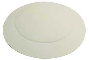 Keeney K820-62 Drain Stopper, Pop-Up, Rubber, White