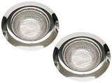 Keeney K820-33 Sink Strainer, Stainless Steel, For: 4-1/2 in Dia Large Kitchen Sink Drain