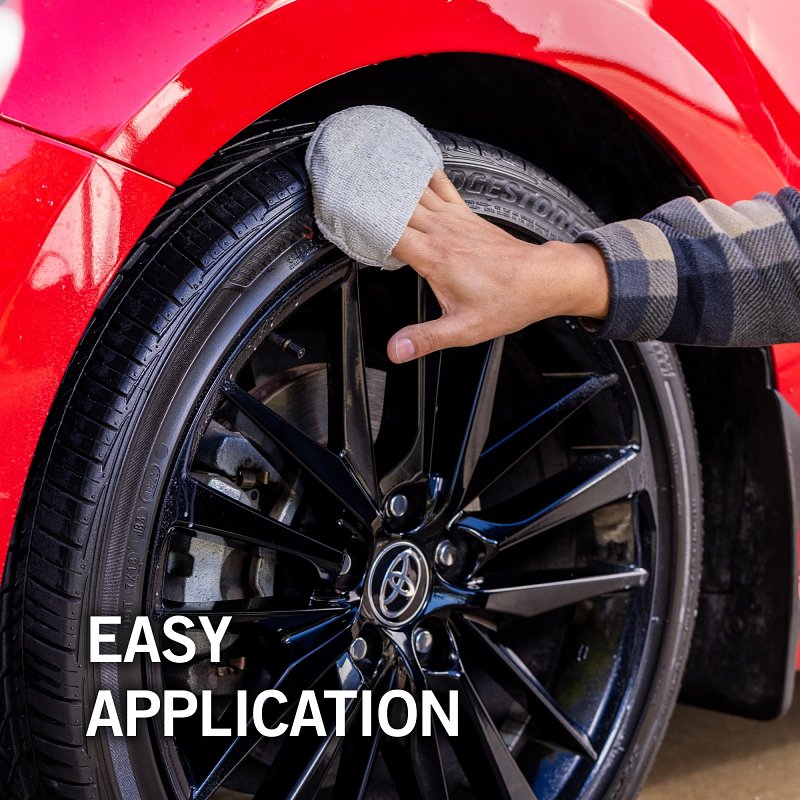 Turtle Wax WET'N BLACK T217RA Tire Shine, 23 fl-oz, Liquid, Fresh Leather