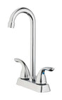 OakBrook Pacifica Two Handle Chrome Kitchen Faucet